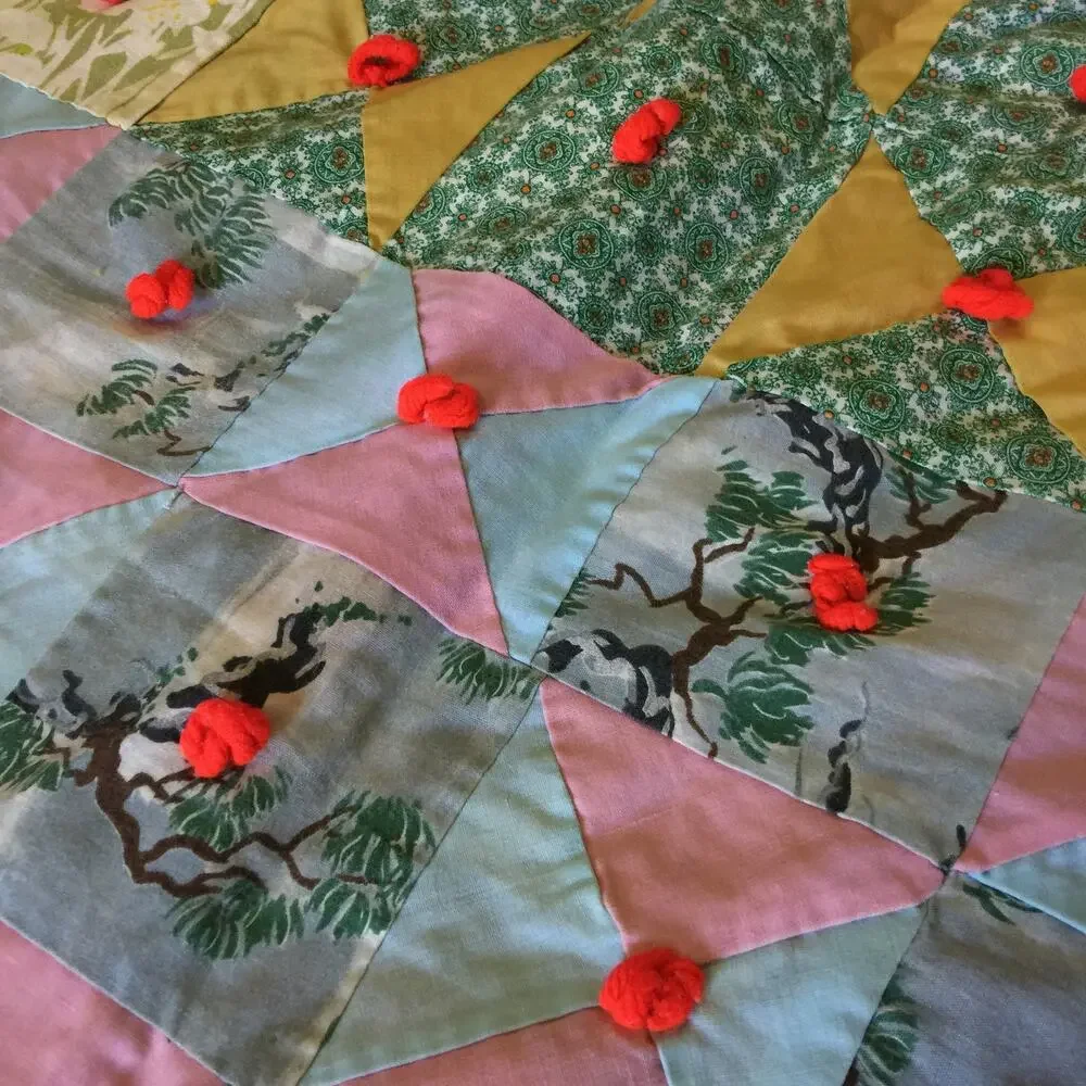 Vintage handmade quilt